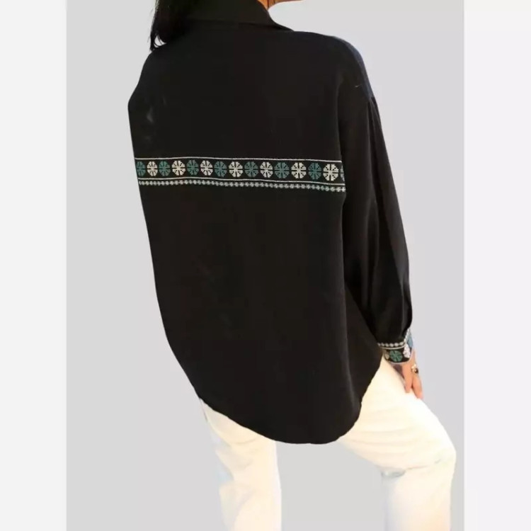 کت جین خارجی برند زارا گلدوزی