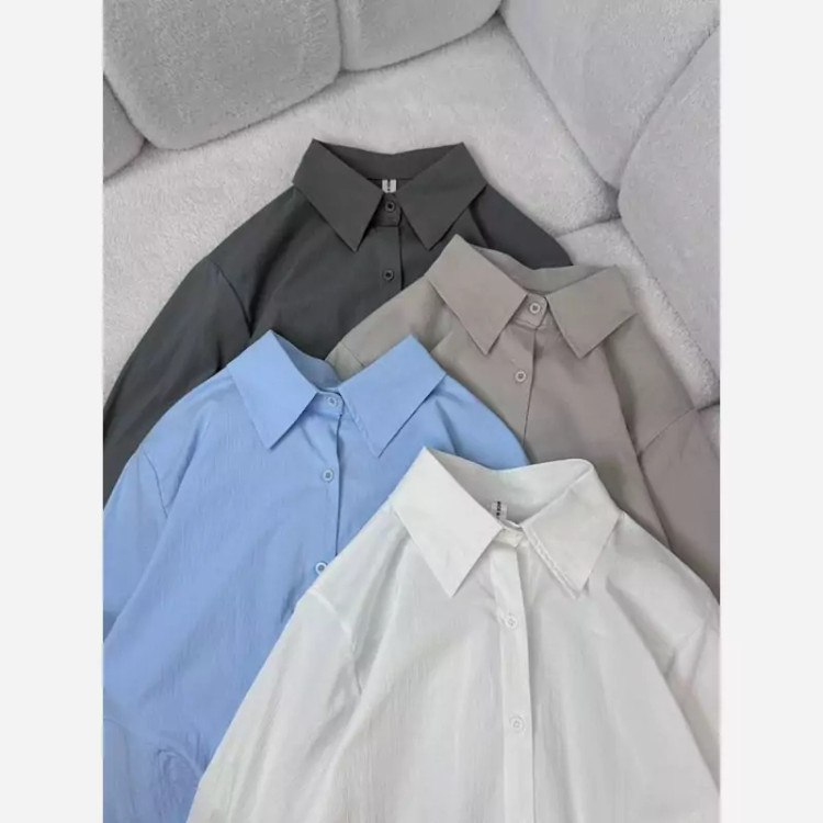 شومیز زنانه خارجی ساده1