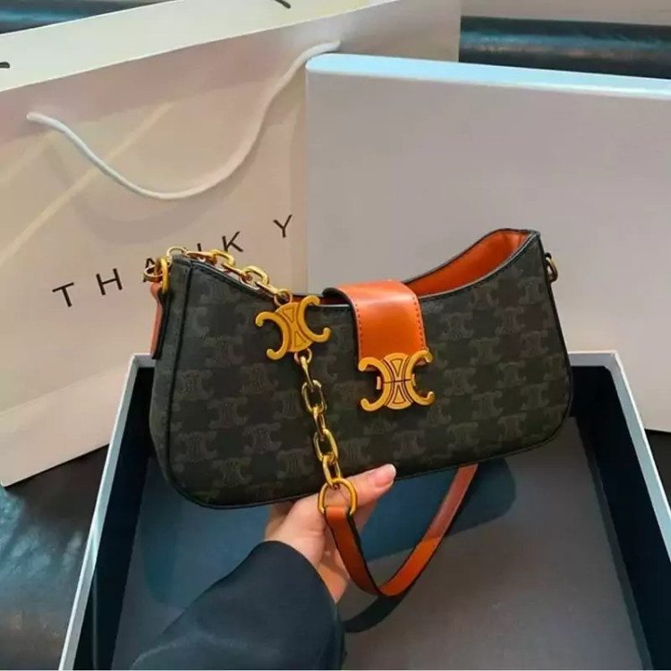 کیف زنانه خارجی چرم دوشی چرم