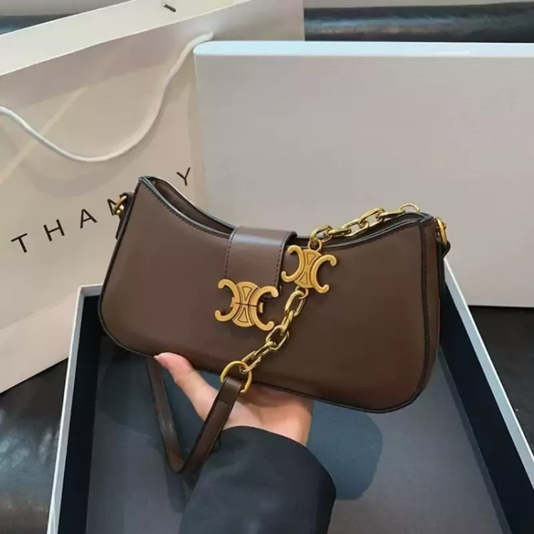 کیف زنانه خارجی چرم دوشی چرم