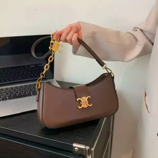 کیف زنانه خارجی چرم دوشی چرم