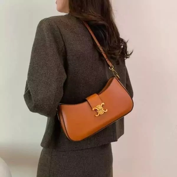 کیف زنانه خارجی چرم دوشی چرم