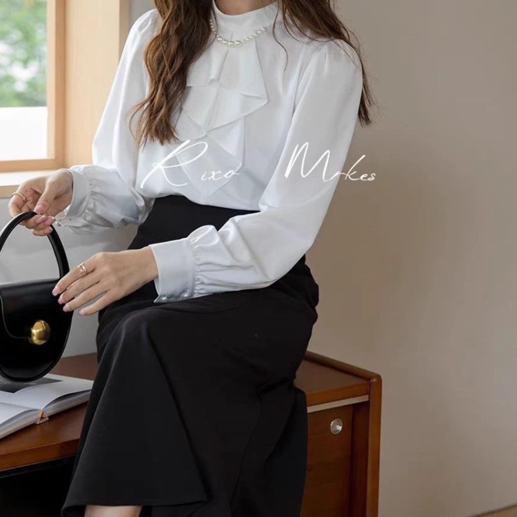 شومیز زنانه خارجی کرپ ۲۶