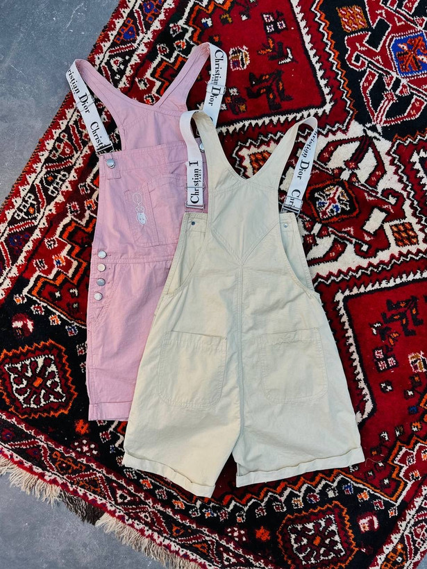 بیلر شورتی زنانه خارجی کتان جامسوتChristian Dior ۴۷۸۸