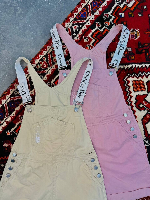 بیلر شورتی زنانه خارجی کتان جامسوتChristian Dior ۴۷۸۸