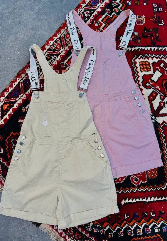 بیلر شورتی زنانه خارجی کتان جامسوتChristian Dior ۴۷۸۸