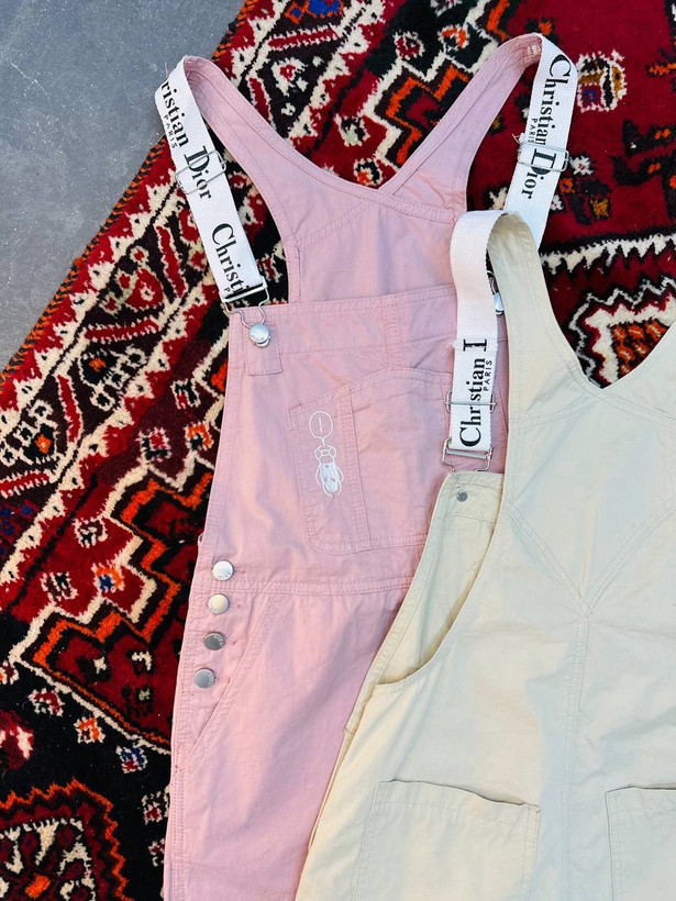 بیلر شورتی زنانه خارجی کتان جامسوتChristian Dior ۴۷۸۸